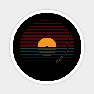 Vinyl Sunset Magnet